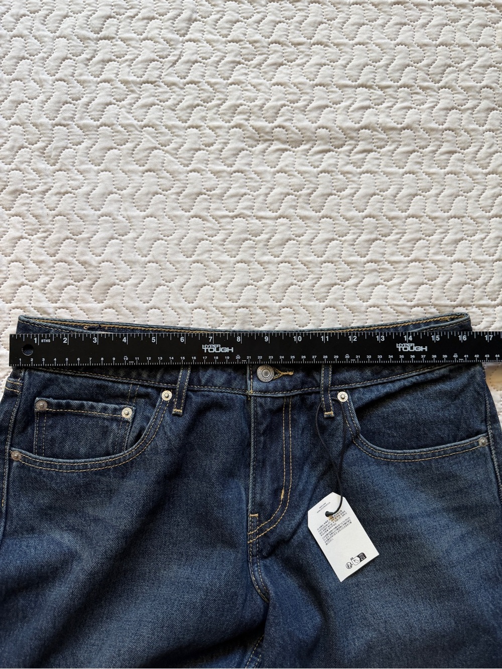 Levi’s Women’s Wide Leg NWT 32x31 Dark Blue (Indigo) Wash Low Loose - Picture 5 of 8